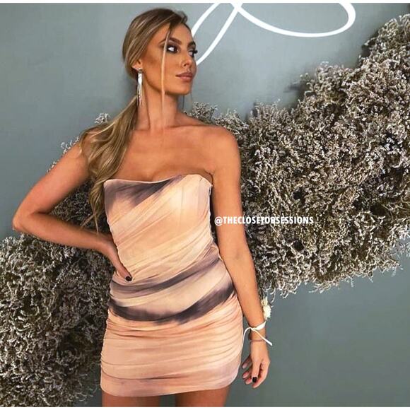 ZARA BLOGGER FAVE!!! Fitted Mini Dress NWT - Picture 6 of 16